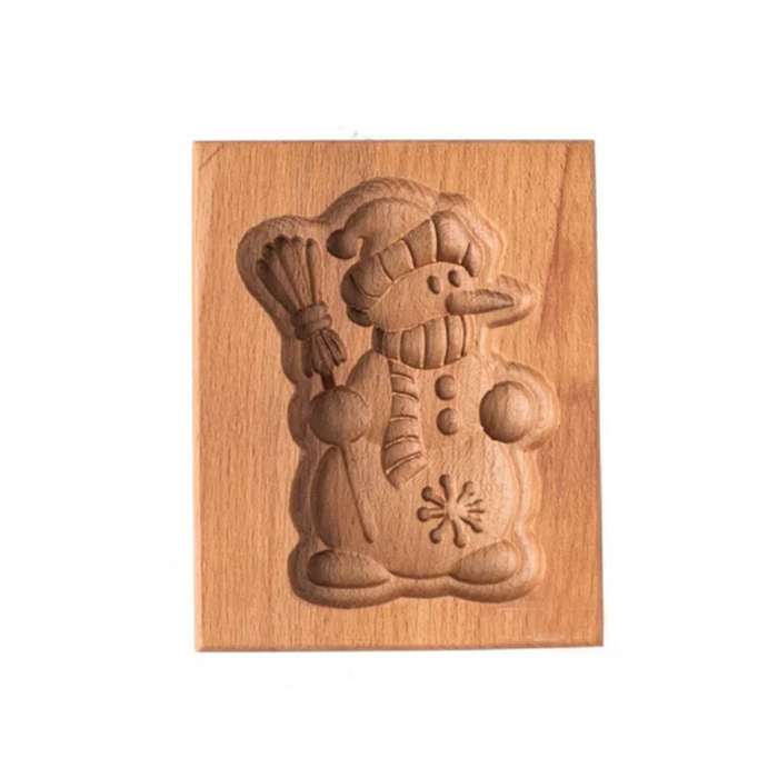 Wood Patterned Cookie Cutter - Embossing Mold For Cookies