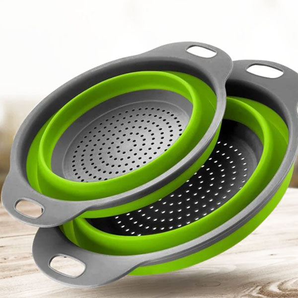 Collapsible Strainers (2pc Set) — Bake Everything