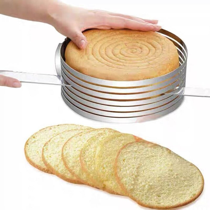 Adjustable Round Cake Slicing Mold