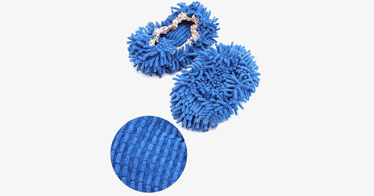 Microfiber Mop Cleaning Slippers - Cleaning made fun