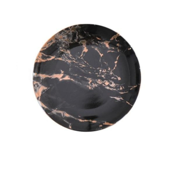 Ceramic Marble Plate Dinnerware