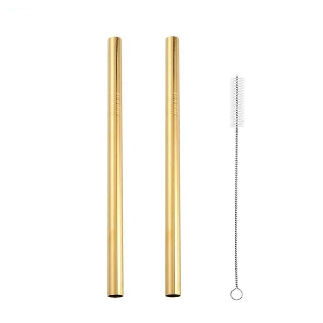 Extra Wide Stainless Steel Straw