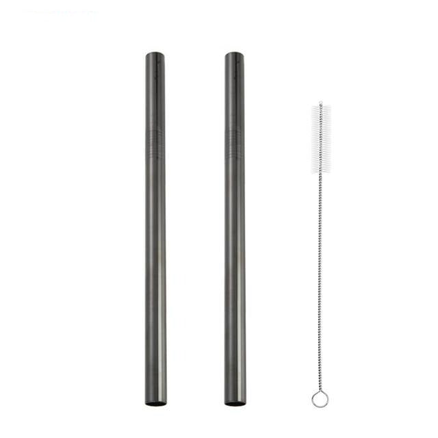 Extra Wide Stainless Steel Straw