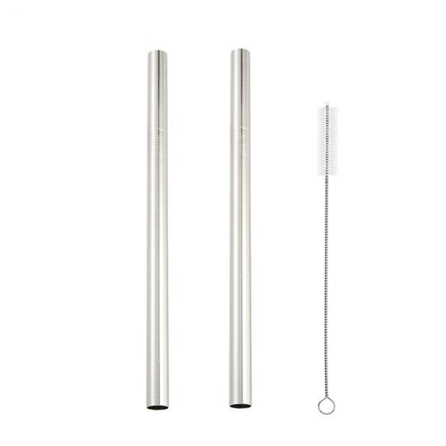 Extra Wide Stainless Steel Straw