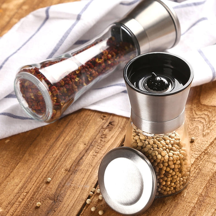 Stainless Steel Manual Pepper Grinder