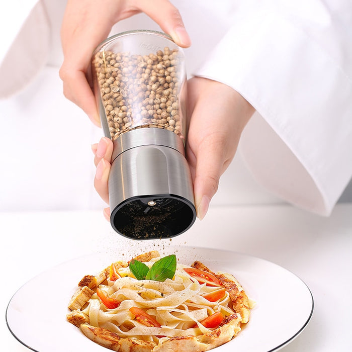 Stainless Steel Manual Pepper Grinder