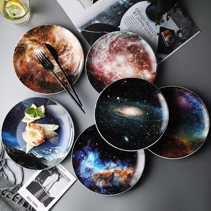 Starry Universe Plate