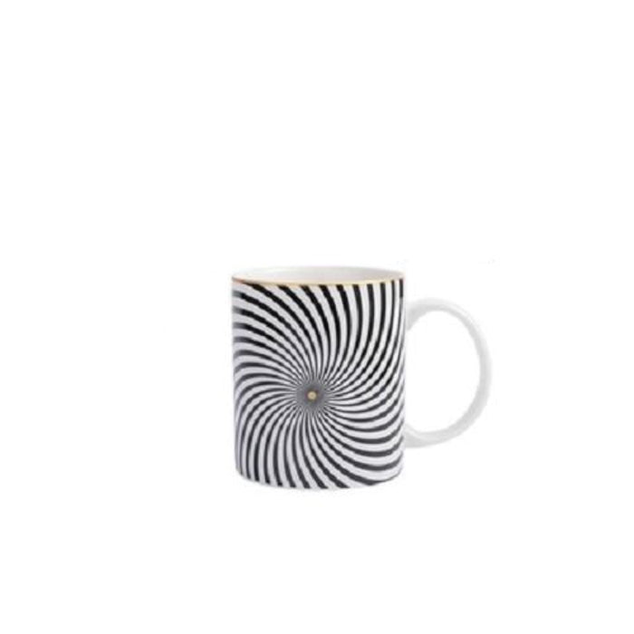 Ceramic Geometric Pattern Cup