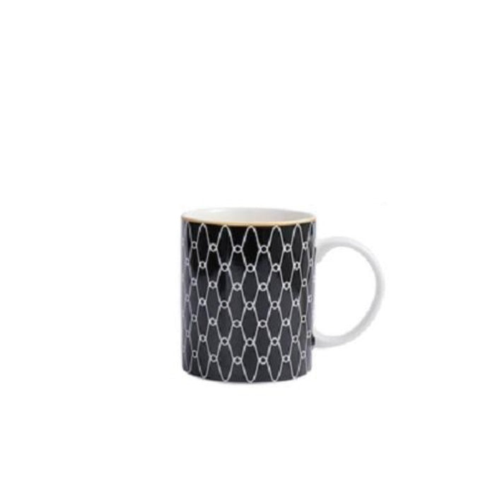 Ceramic Geometric Pattern Cup