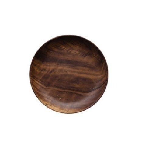 Round Solid Wood plate