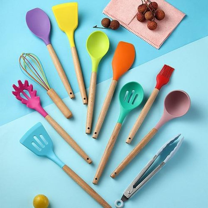 Colorful Silicone Cookware Set