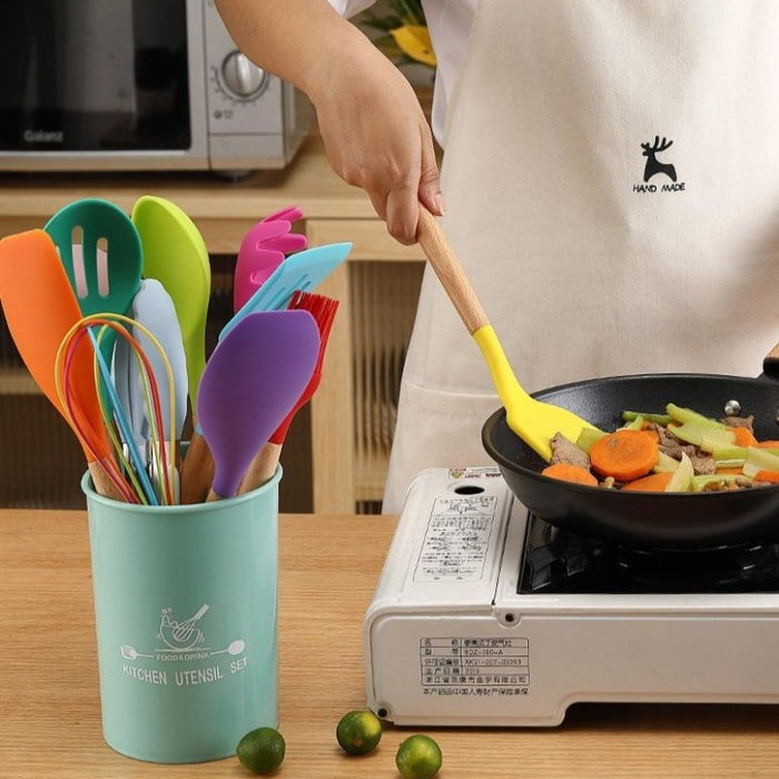Colorful Silicone Cookware Set