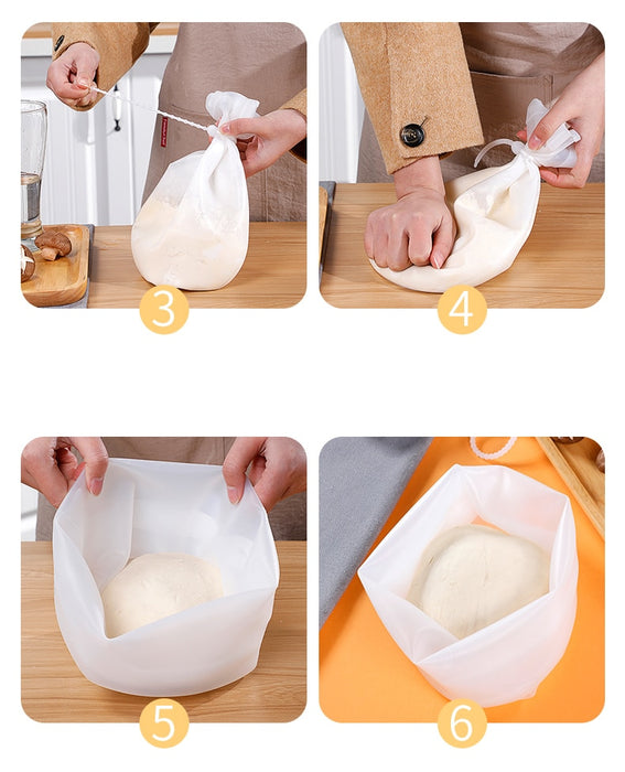 Dough Making Silicone Bag
