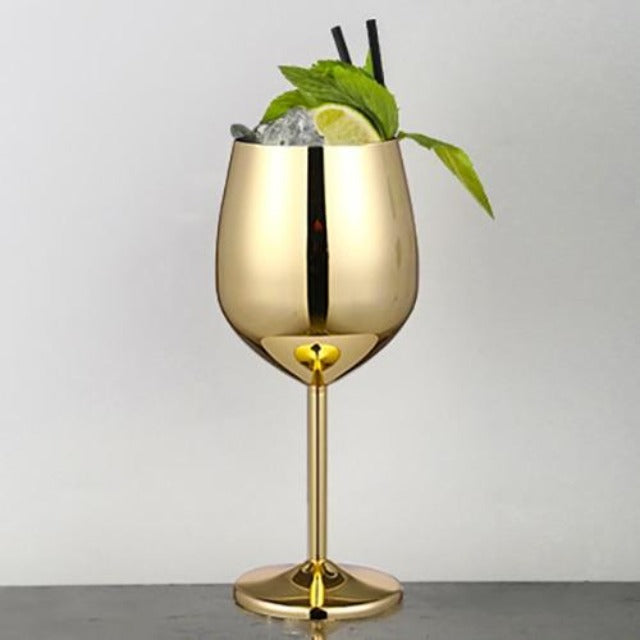 Stainless Steel Wine Glass