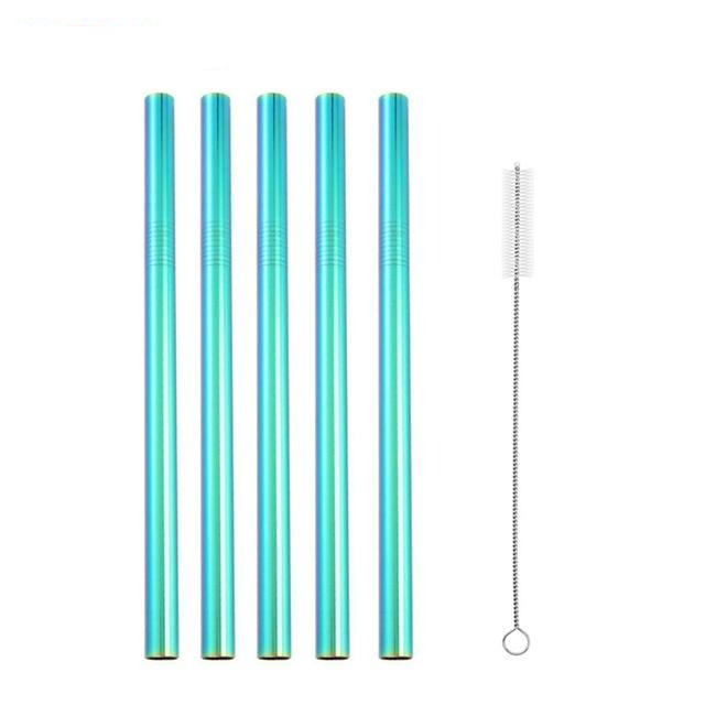 Extra Wide Stainless Steel Straw