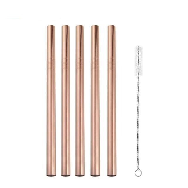 Extra Wide Stainless Steel Straw