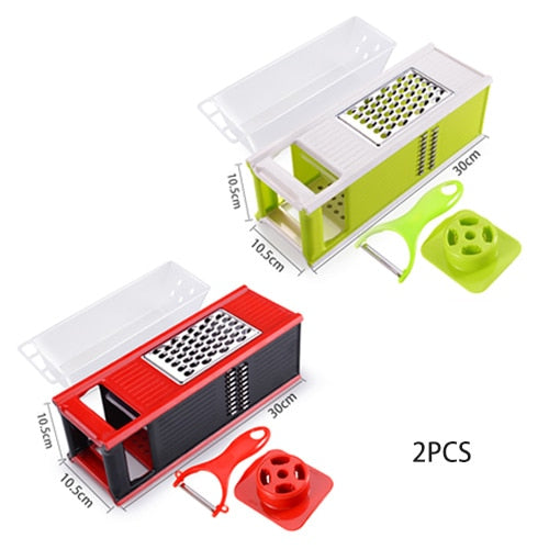 Multifunctional Vegetable and Fruit Grater