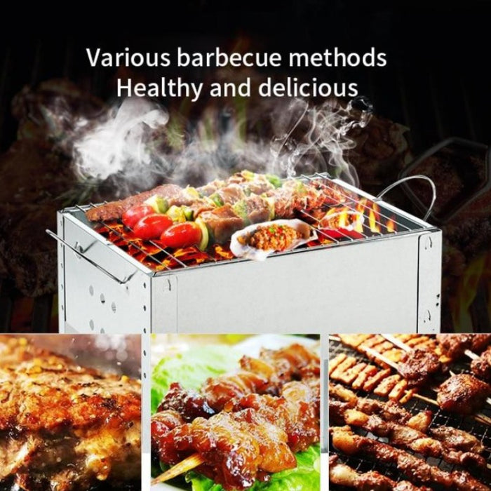 Stainless Steel Portable Grilling Barbecue