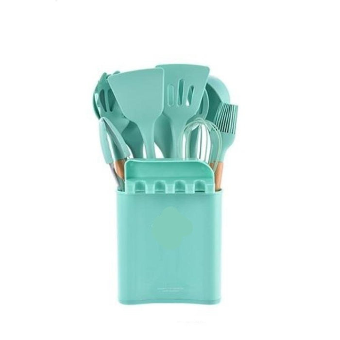 Solid Silicone Cooking Utensils Set