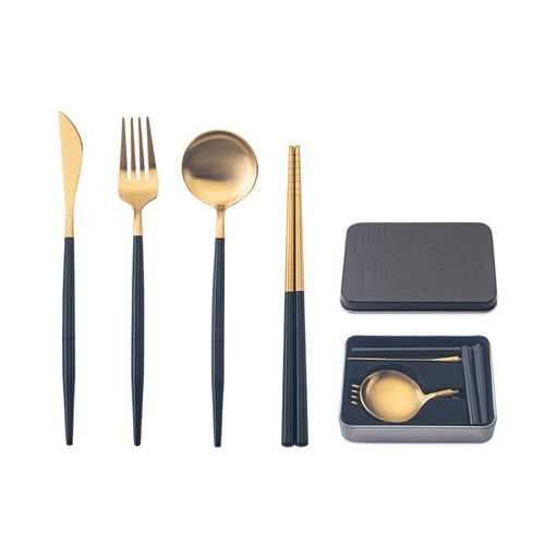 Stainless Steel Portable Cutlery Set