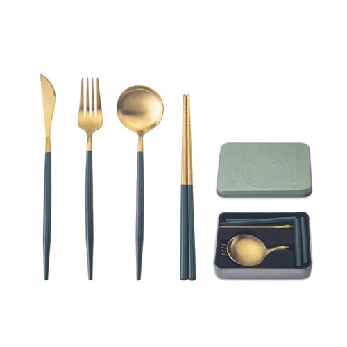 Stainless Steel Portable Cutlery Set
