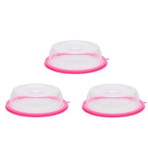 Stackable Plastic Microwave Food Cover