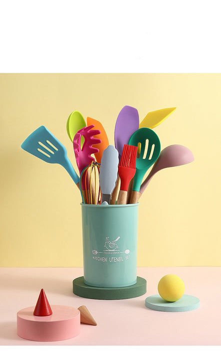 Colorful Silicone Kitchenware Set