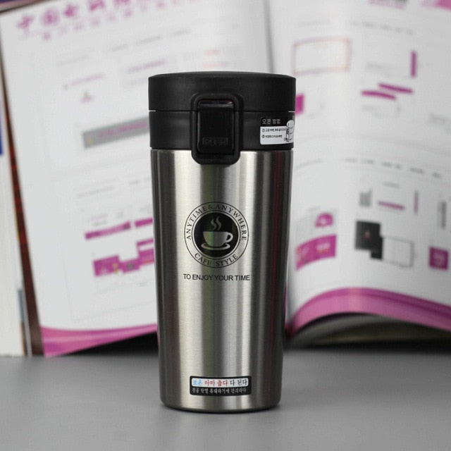 Stainless Steel Bounce Thermos Mug