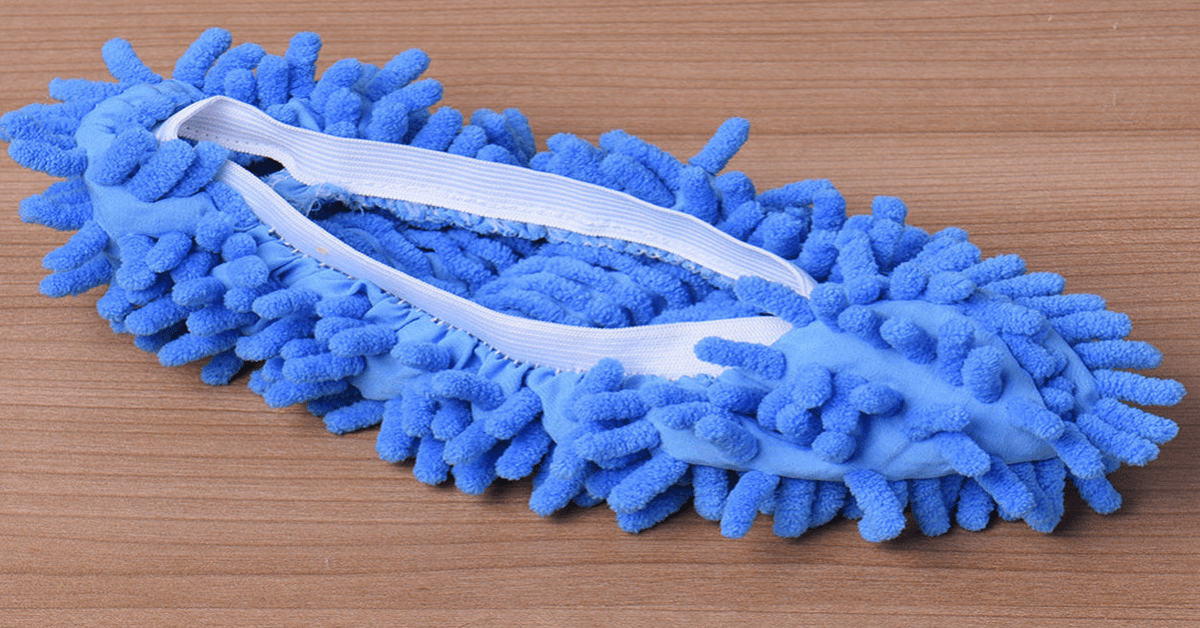 Microfiber Mop Cleaning Slippers - Cleaning made fun